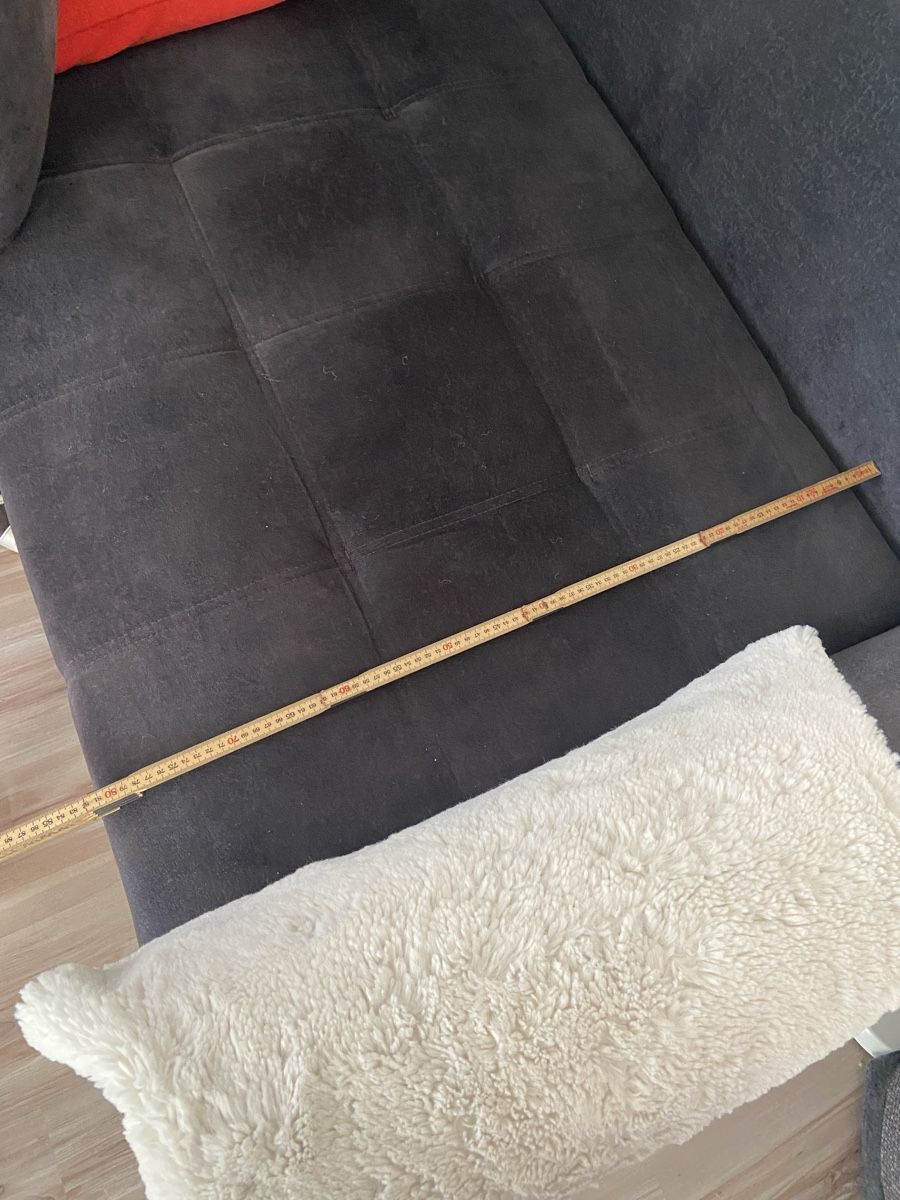 Divani: Ecksofa Dunkelgrau mit vielen Kissen – Usato da Sachseln venduto da Resik 5