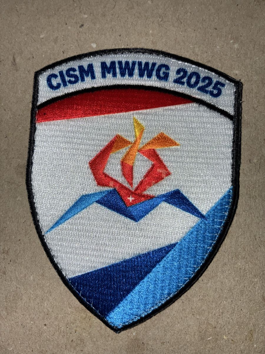 Armée suisse Plaquettes & Badges: CISM MWWG 2025 klett – D'occasion à Oberiberg par reimet