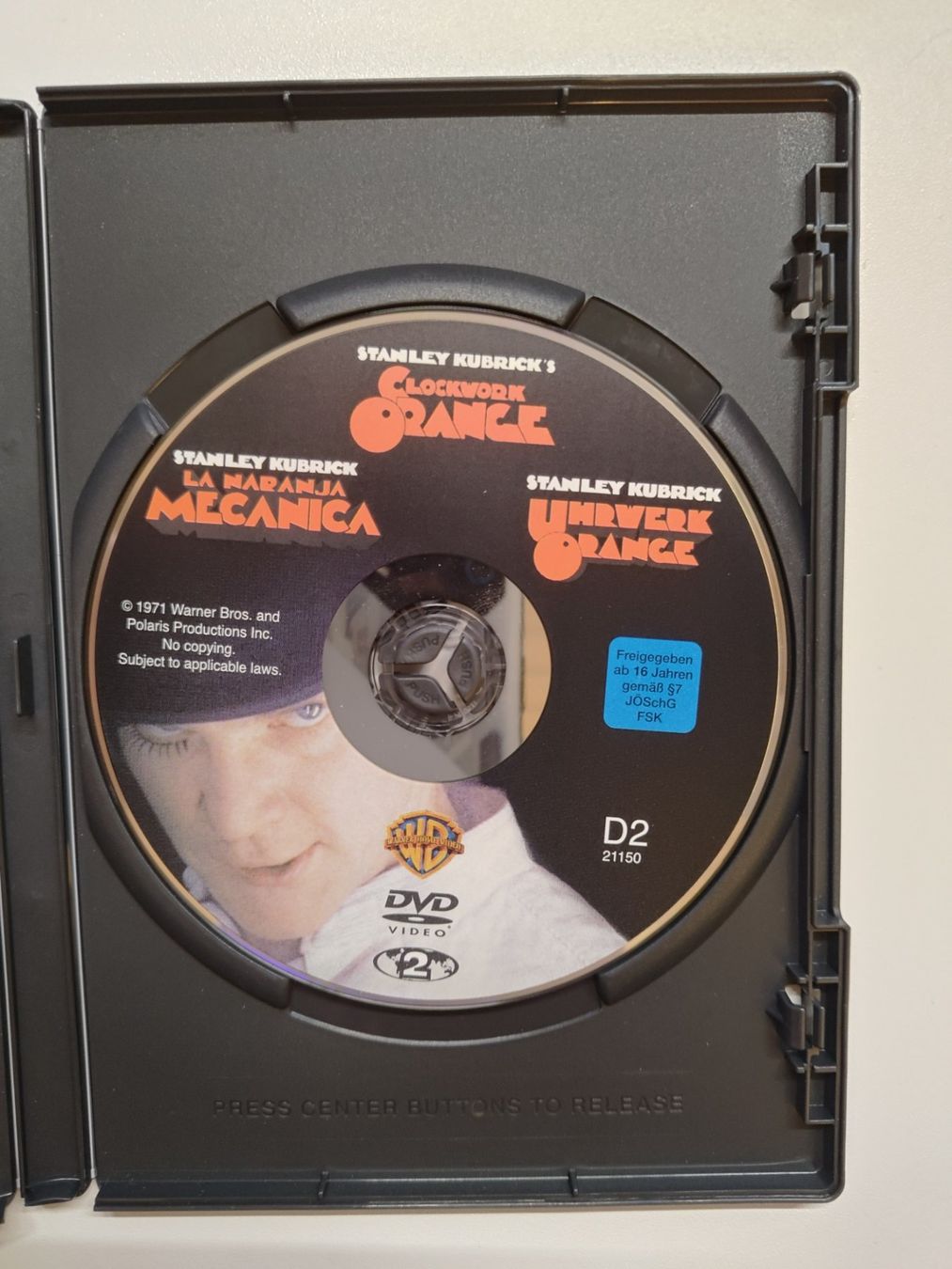 Tutti i DVDs: Uhrwerk Orange – Usato da Liestal venduto da Kratzilla 1