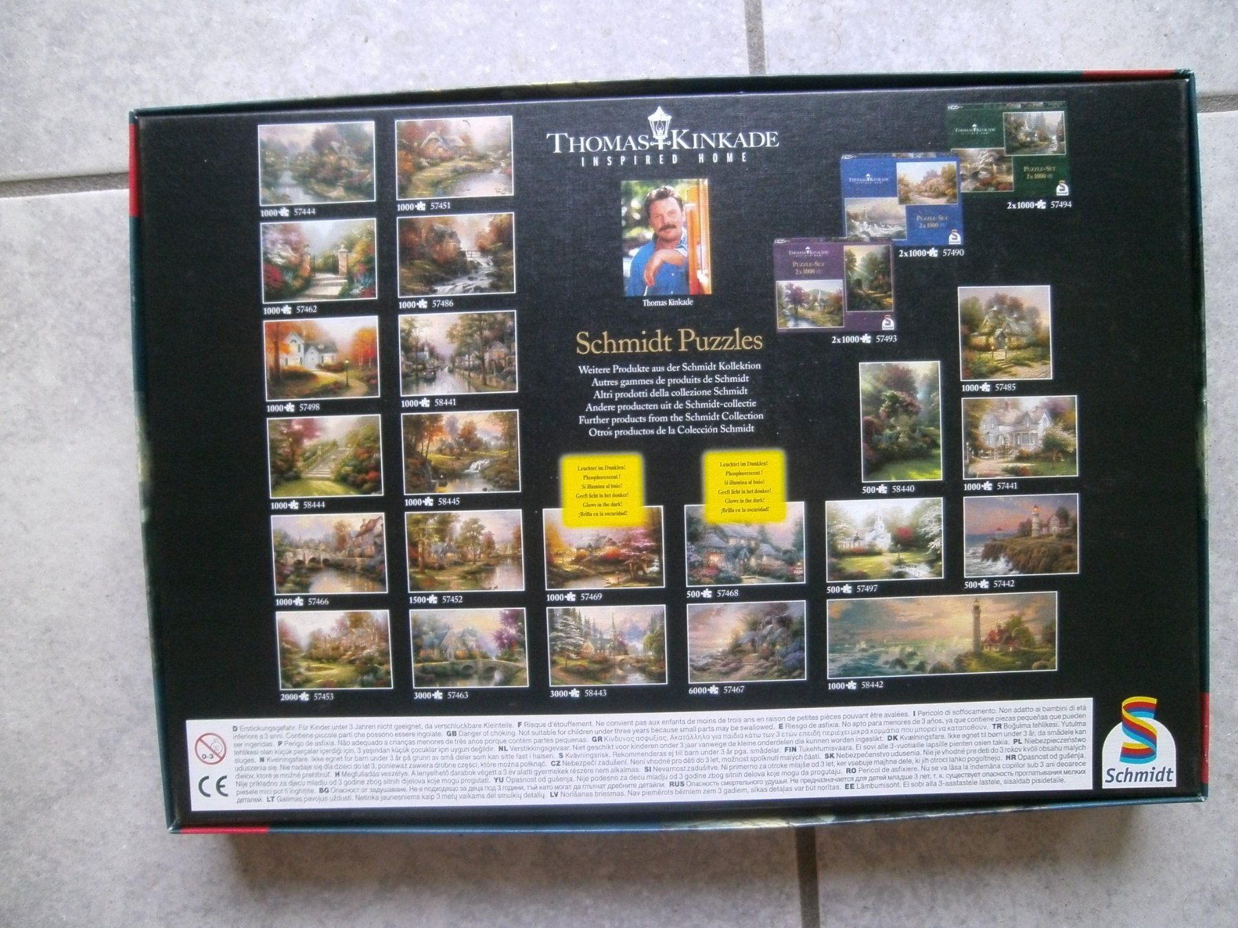 Puzzle: Puzzle Kinkade de 500 pces – Usato da Moutier venduto da Mouschka 2
