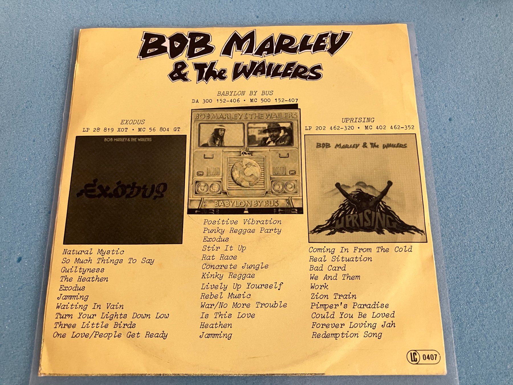 Dischi in vinile: Bob Marley – Usato da Aarwangen venduto da Jukebox3 1