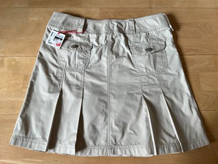 ESPRIT Damen Rock in Gr. 38, Beige, NEU