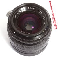 PC-Nikkor 35mm 2.8 + Geli, Nikon f Mount