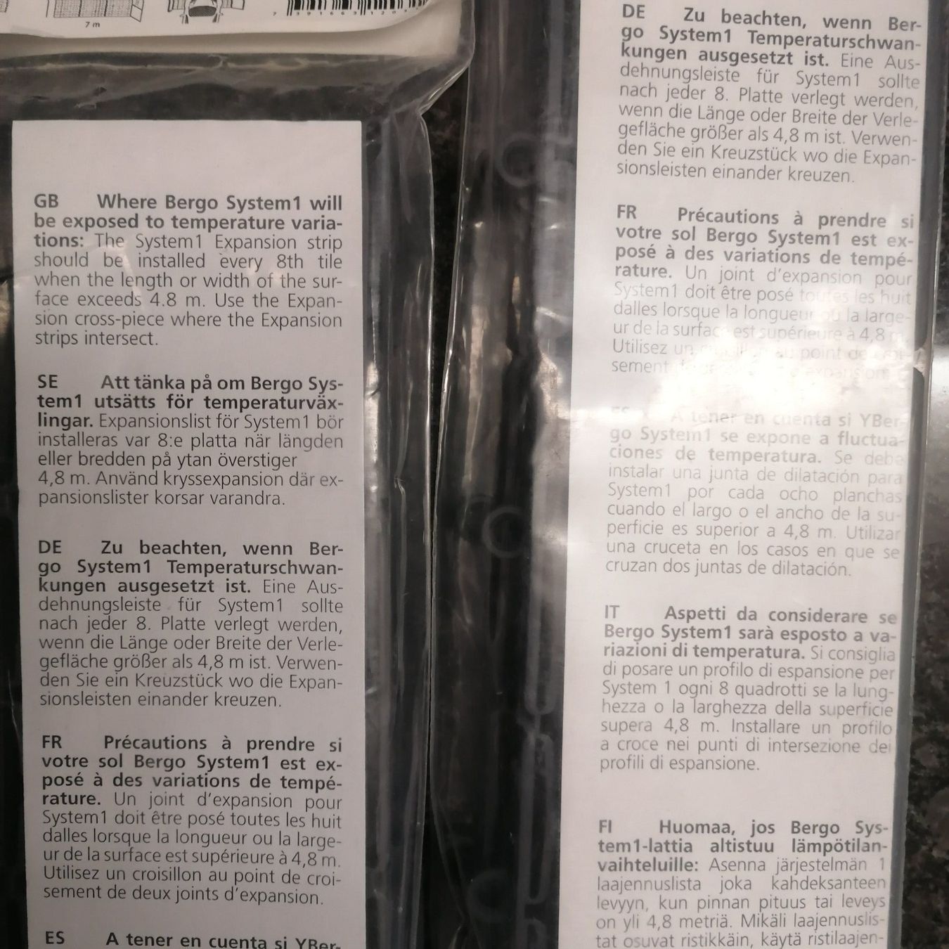 Bodenbeläge: 4xBergo Dehnleiste/Expansionsleiste – Gebraucht aus Zürich von If4 1