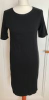 NEU SOEDER Kleid dress, XS 34-36, schwarz Jersey-Kleid, bio!