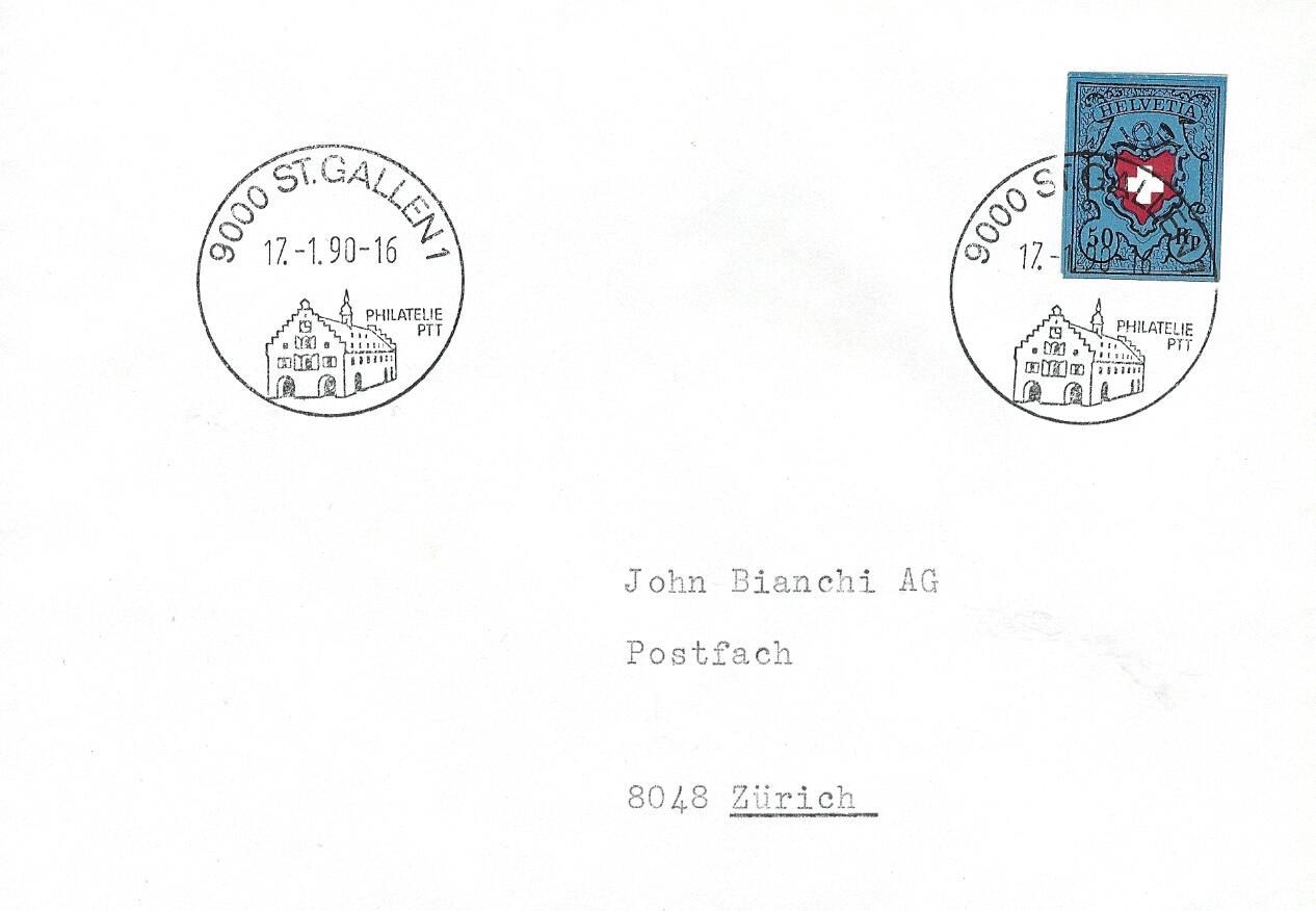 Buste & buste per spedizione: Brief mit Einzelmarke aus dem NABA-Block 1971 Basel – Usato da Kloten venduto da Kloetip