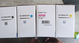 BROTHER TN 423 NEUFS SCELLÉS BK-C-M-Y LOT DE 4 COMPATIBLES