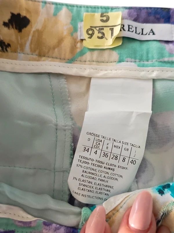 Max Mara Pantaloni: Marella Max Mara Hose Baumwolle Gr.34 I – Usato da Lopagno venduto da CLep 3