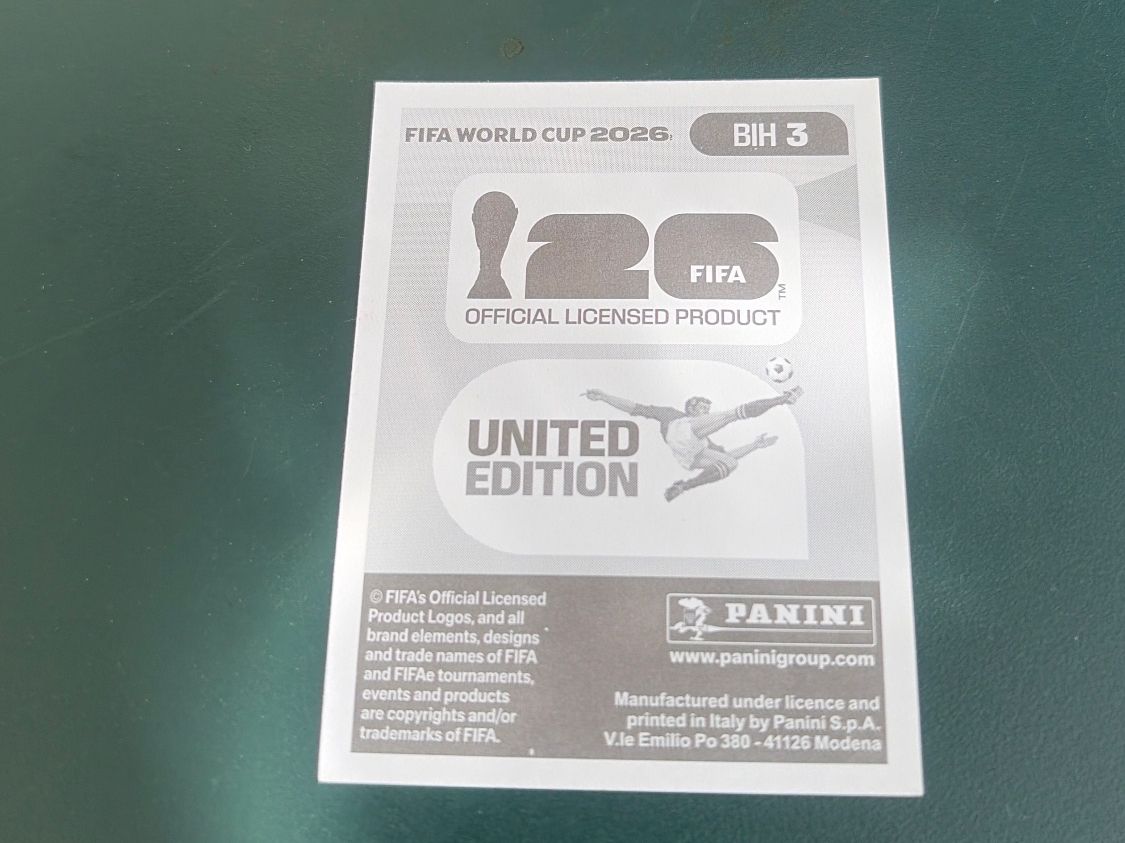 Panini Sammelbilder & Trading cards: FIFA WORLD CUP 2026 - BIH 3 – Gebraucht aus Orbe von heglau 1