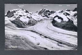 AK Zermatt Blick vom Gornergrat auf Monte Rosa