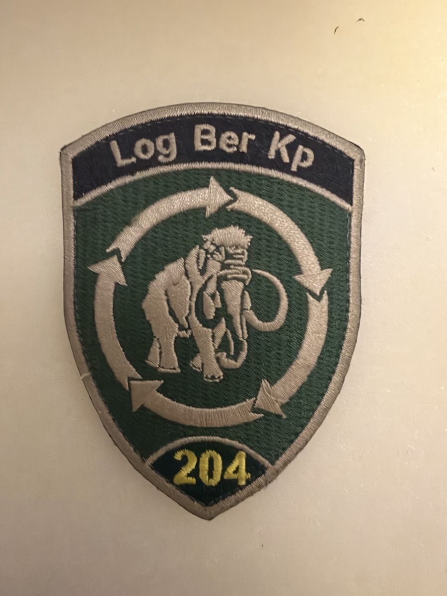 Schweizer Armee Plaketten & Abzeichen: Badge Log Ber Ko 204 - Schweizer Armee – Neu (gemäss Beschreibung) aus Pregassona von Sangiovese100