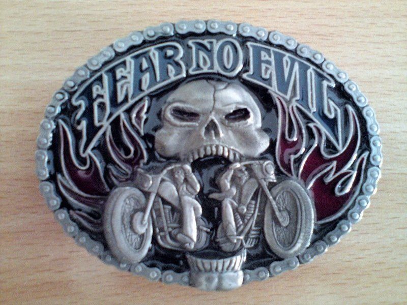 Boucles de ceinture: FEAR NO EVIL H-D Gürtelschnalle – D'occasion à Schinznach-Bad par Chico_Bo