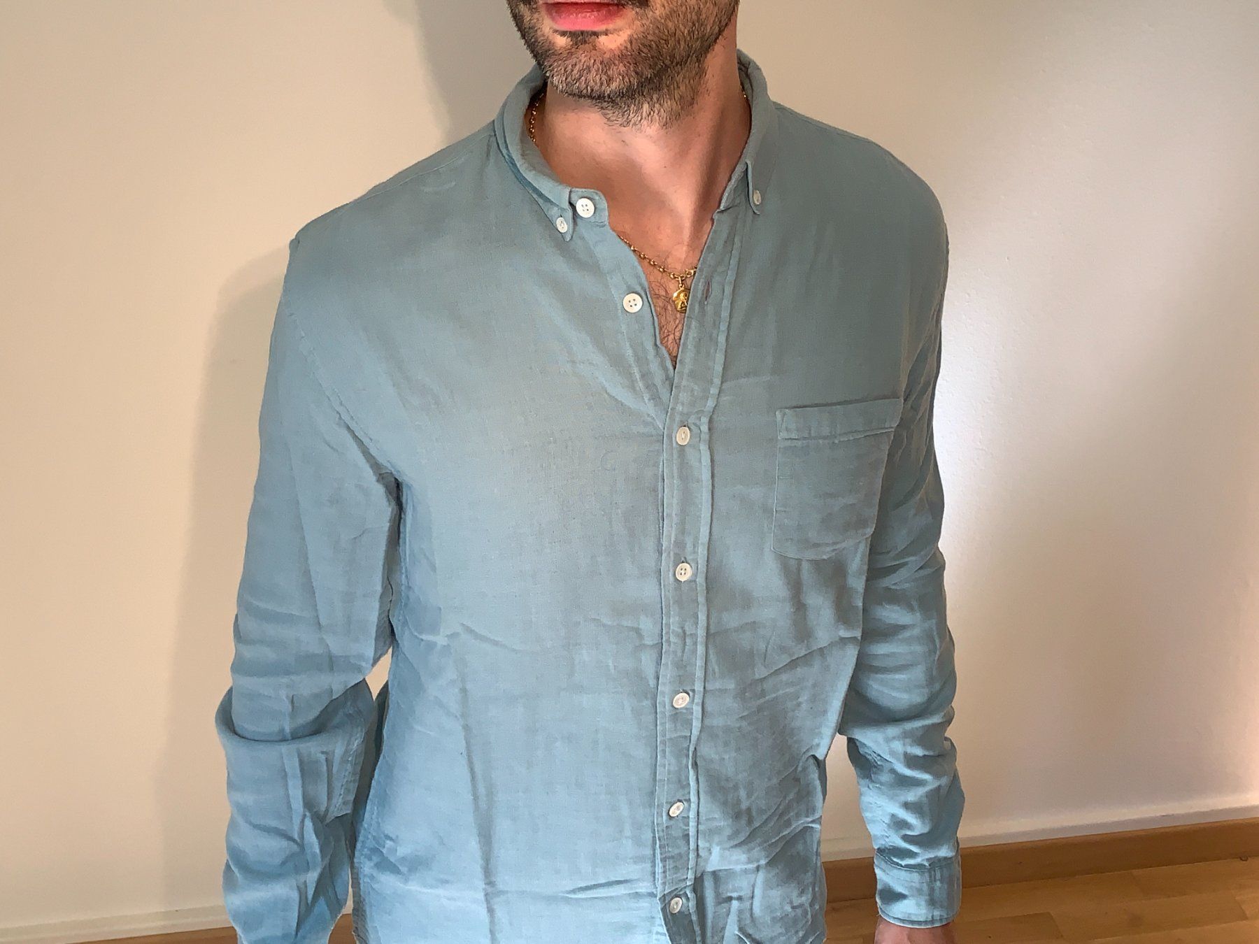 Camicie: Octobre Éditions Button-Down Hemd, Blau, Grösse M – Usato da Zürich venduto da lor_s6l8 7