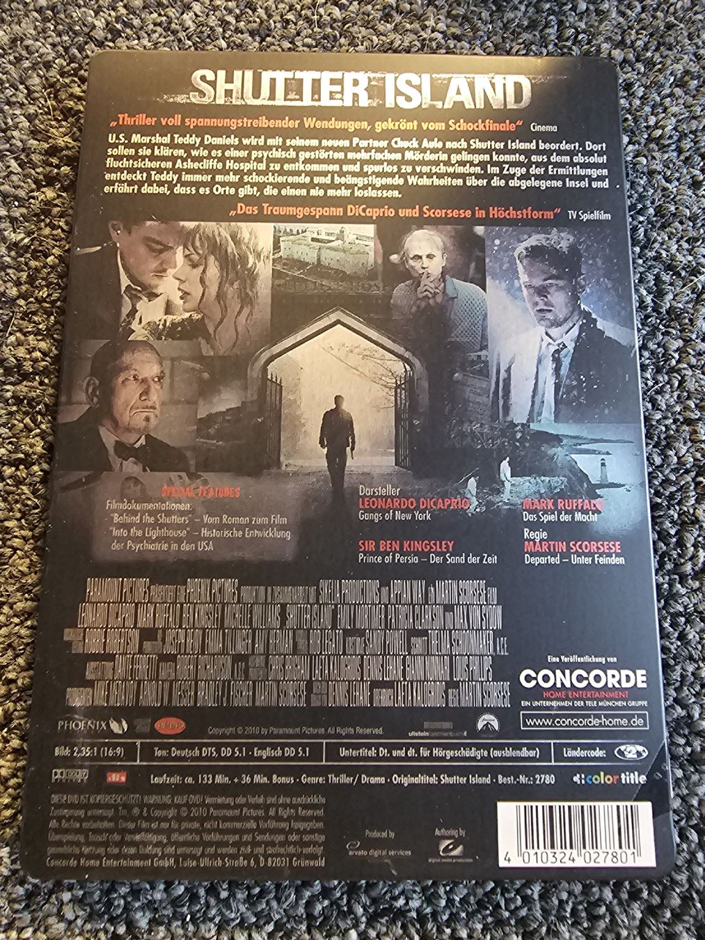 Tutti i DVDs: Shutter Island Limited Edition (22456) – Usato da Ruswil venduto da jan_bxl5 1