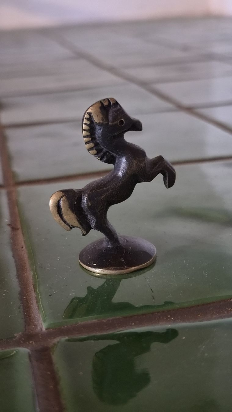 Statuette: Pferd Miniatur Bronze 4 cm  – Usato da Kölliken venduto da MissesBossTop1