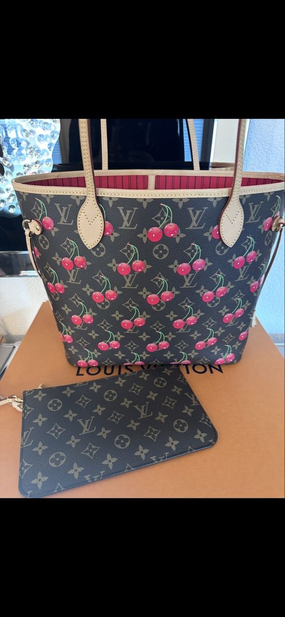 Louis Vuitton Taschen: Louis Vuitton Neverfull Murakami – Neu (gemäss Beschreibung) aus Gossau SG von marotta01