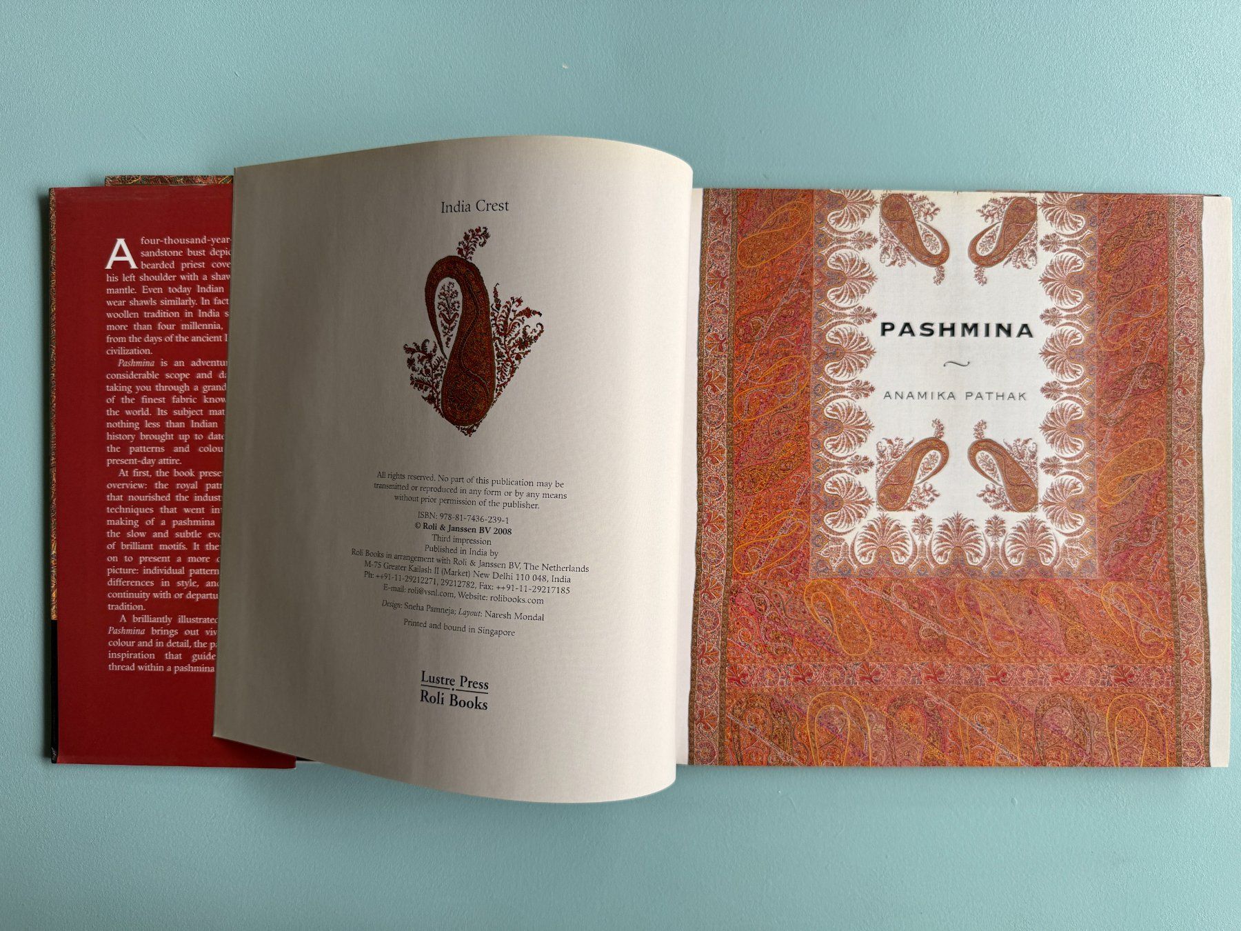 Livres: PASHMINA - Anamika Pathak – D'occasion à Basel par Kornblumen 1