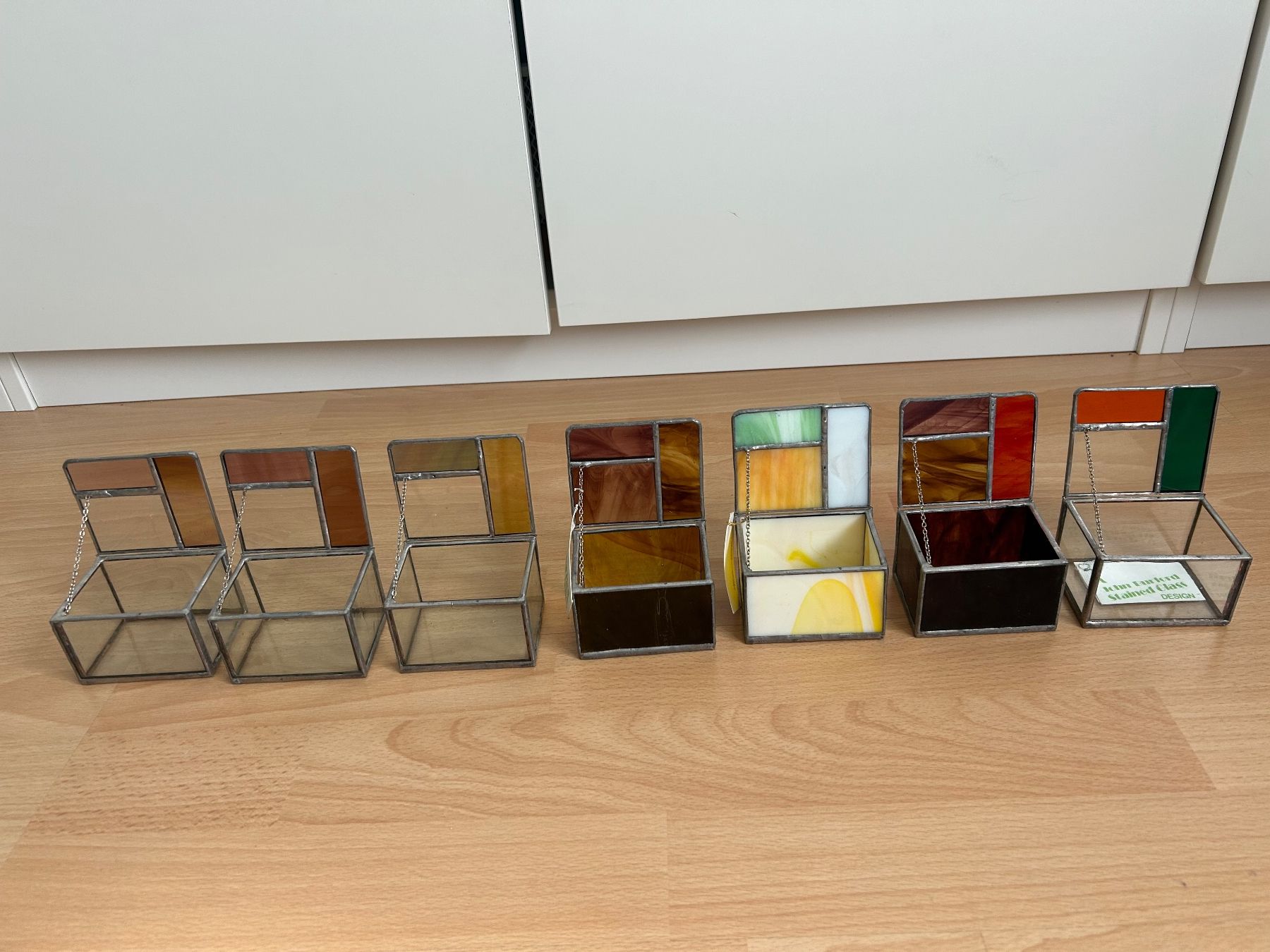 Bicchieri: John Burforf Glas Schmuckdose – Usato da Riehen venduto da S______ 8