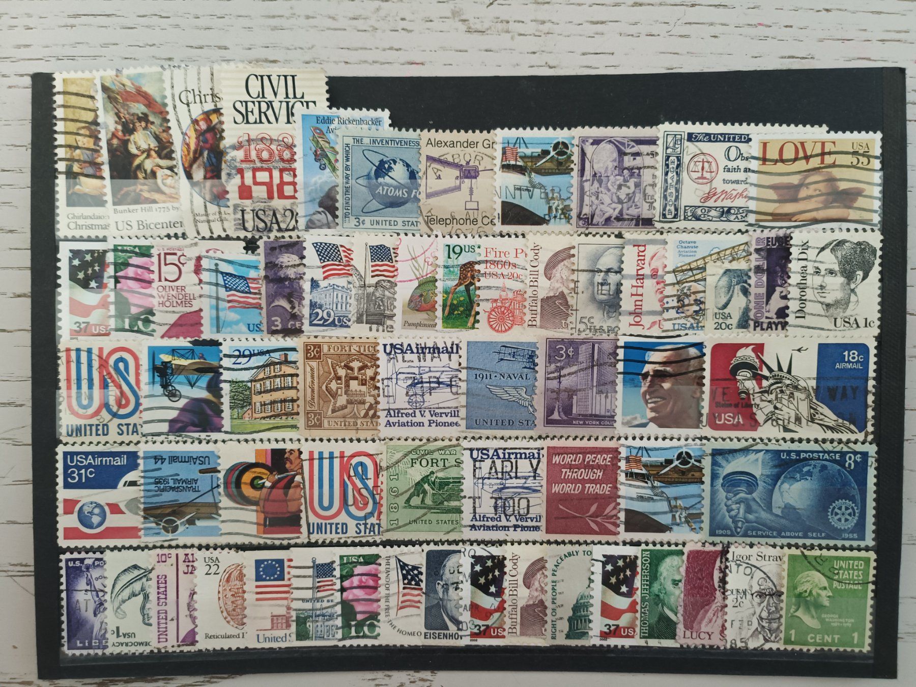 Tutti i francobolli: tolles USA Lot gestempelt – Usato da Dübendorf venduto da goeggi79