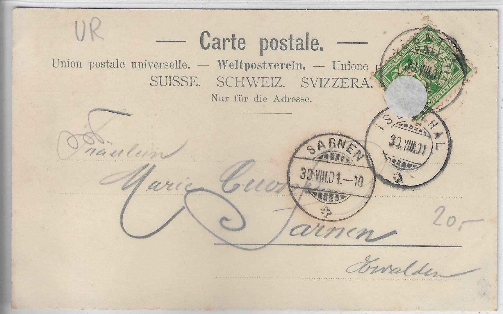 Cartoline postali: Gruss aus dem Isenthal – Usato da Ettingen venduto da Kartenplanet 1