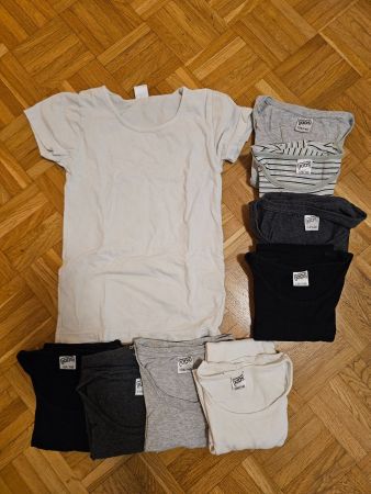 Kinder Unterhemden, Grösse 134/140, 9 Stück, Top Zustand