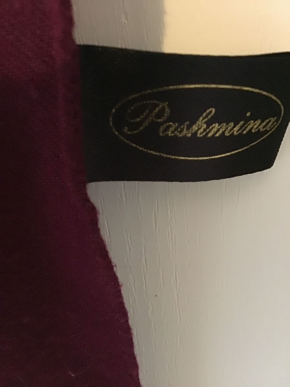 Foulard & Sciarpe: Pashmina Schal burgunderrot – Nuovo (secondo la descrizione) da Glattfelden venduto da ire_w6h2 1