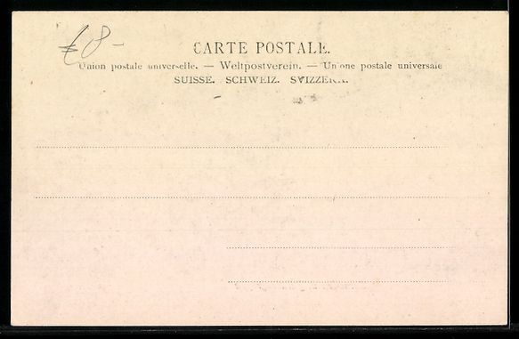 Cartes postales: Samaden, Ortsansicht mit Bahnhof, Bernin – D'occasion à Berlin par bartko-reher 1