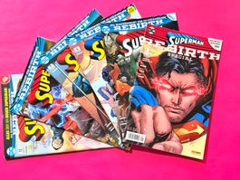 Superman DC Rebirth Comic Set - 6 Hefte inkl. Special Nr. 1