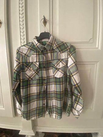 2 Hemden, Benetton Gr. 140 , Langarm, 10 Jahre