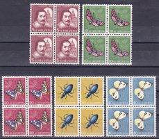 PJ 1956 im 4er-Block, postfr.**. Kat. Fr. 40.-.