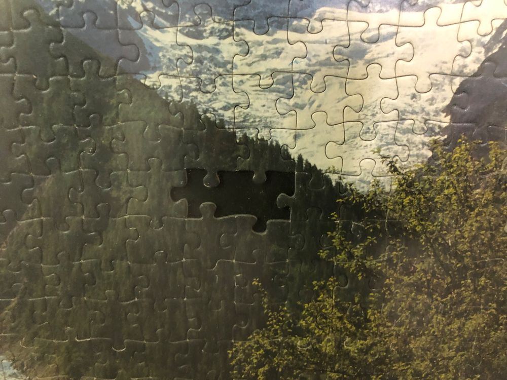 APLI Kids Puzzle 'Wald Mit Schichten' – Mit Rahmen, Pädagogisch Wertvoll
