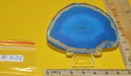 E-26 - Achat Scheibe mit Ständer – 6 x 4,3 cm