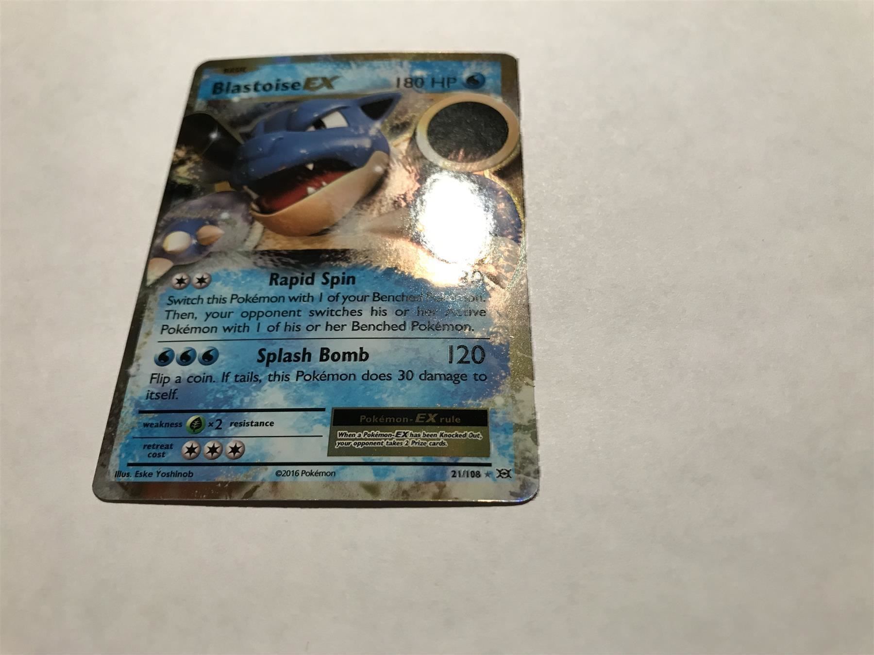 Pokémon Sammelbilder & Trading cards: Blastoise EX – Gebraucht aus Hagendorn von Pokecollectorch 1