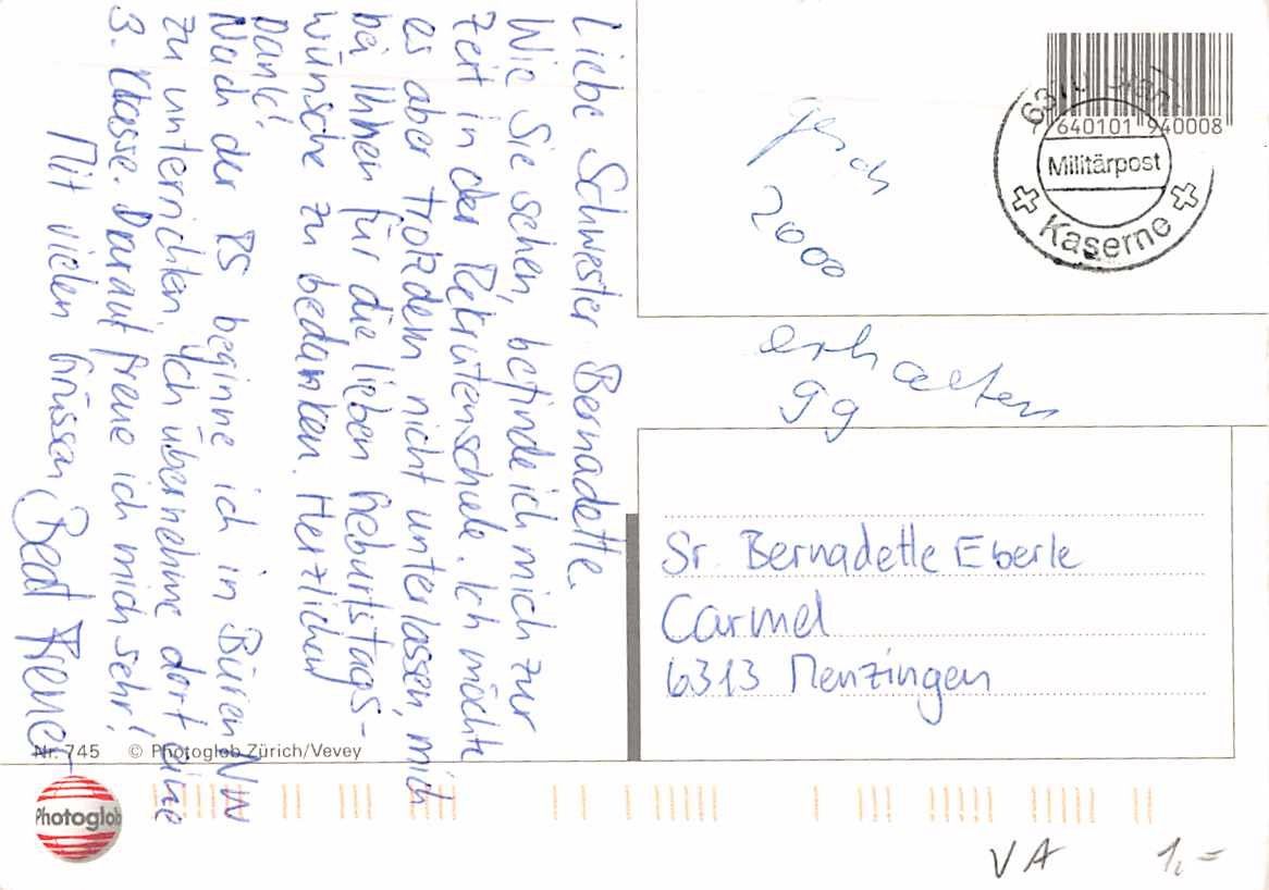 Cartoline postali: 5 MILITÄR-HUMOR-Ansichtskarten mit FELDPOST – Usato da Lufingen venduto da TopAnsichtskarten 7