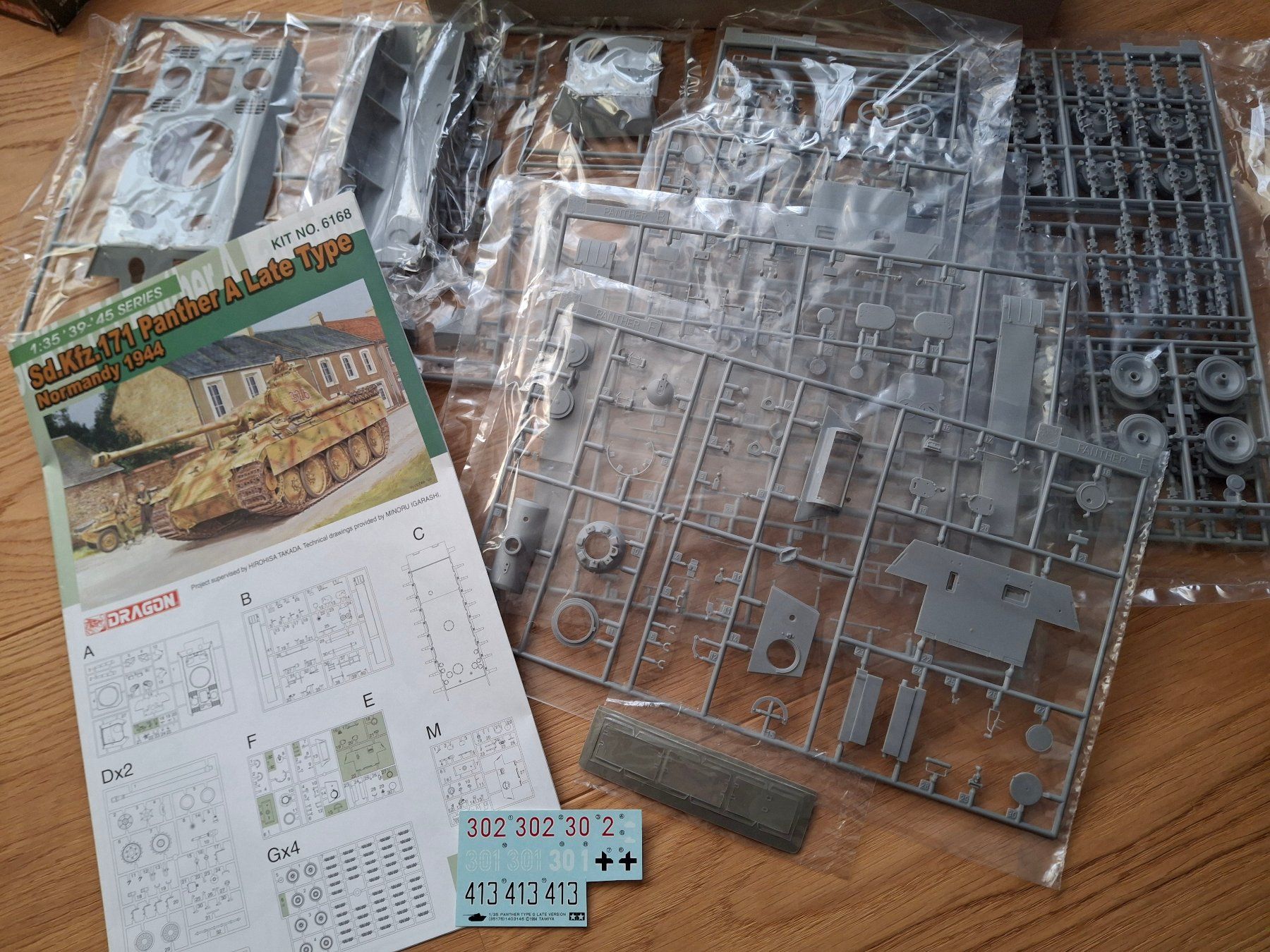 Kit di modellismo & Modellini statici: Panther A Late Type  von Dragon 1/35 – Nuovo e nell'imballaggio originale da Steffisburg venduto da heziste 2