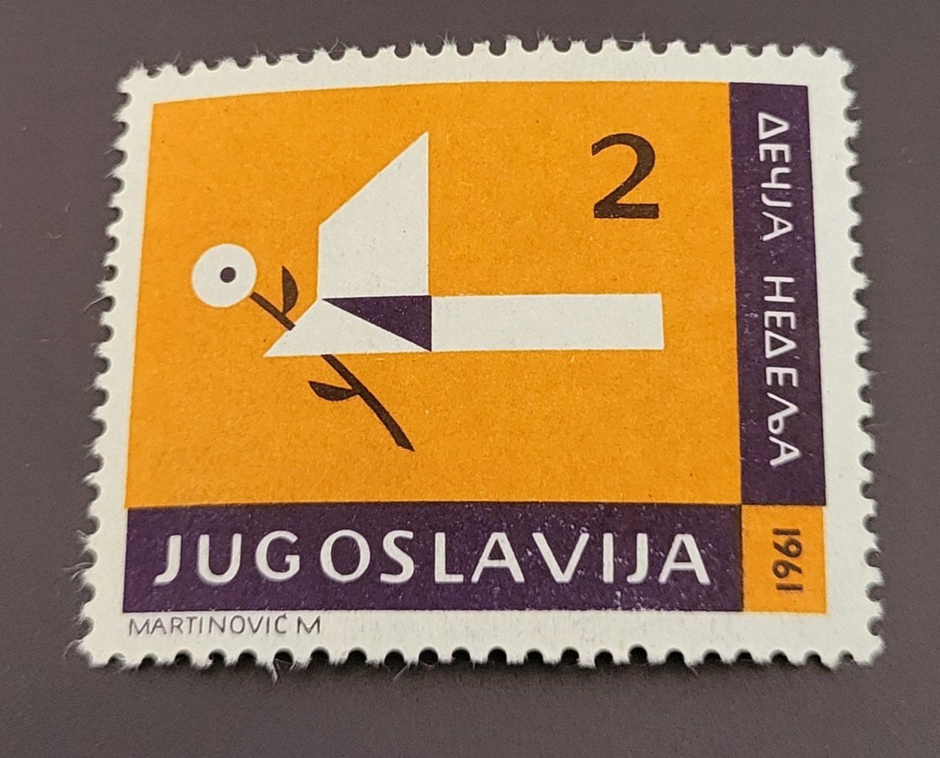 Tutti i francobolli: Jugoslawien 1961 Kinderwoche – Nuovo (secondo la descrizione) da St Gallen venduto da Stampsalshobby