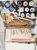 Calligraphy Set Hiro Leonardt Nib Holder Inks