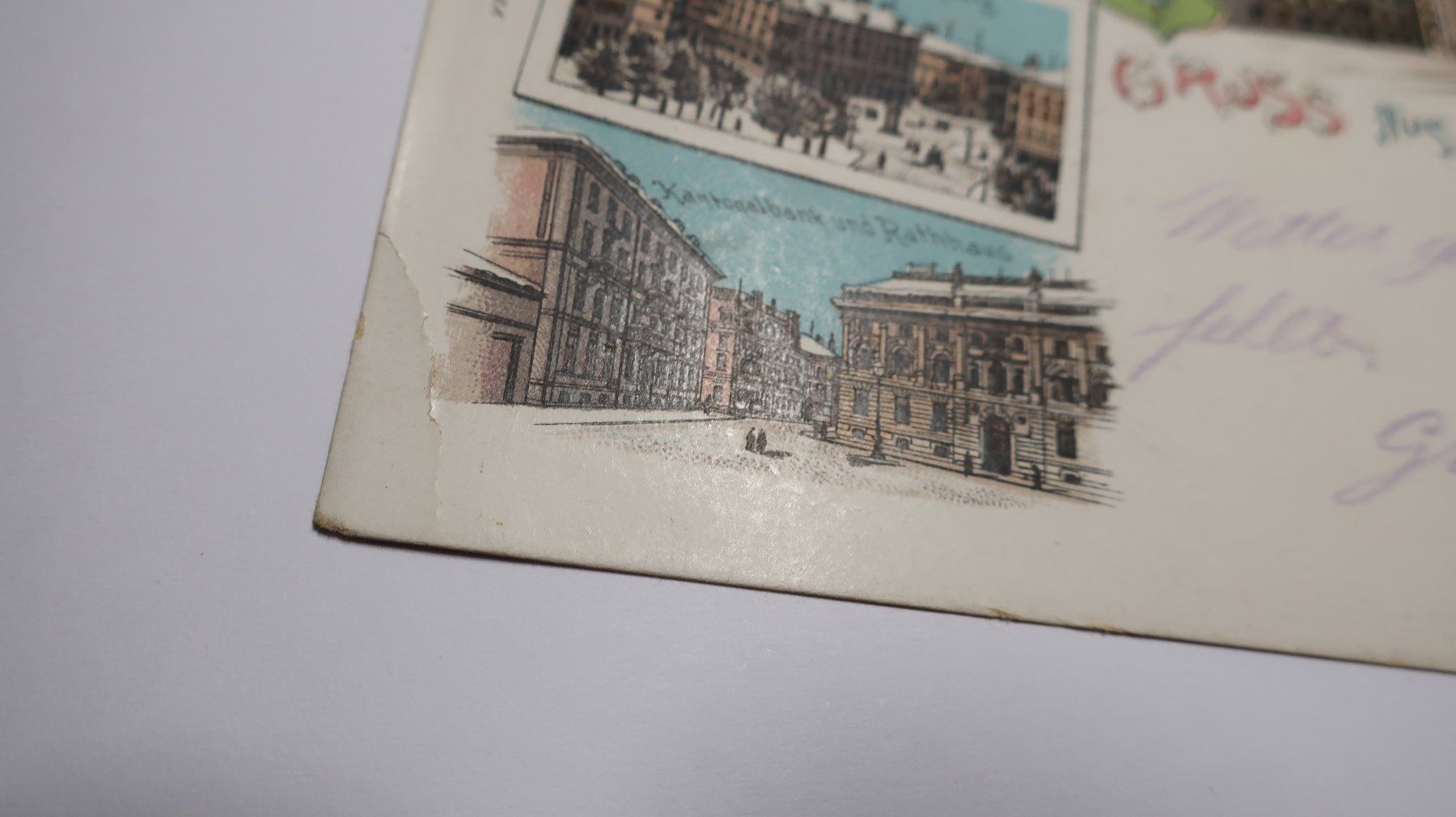 Cartoline postali: Gruss aus St. Gallen  1904 – Usato da Cormoret venduto da Pascalll2001 2