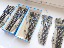 Märklin 5 x Elektro Weiche H0 - 5202