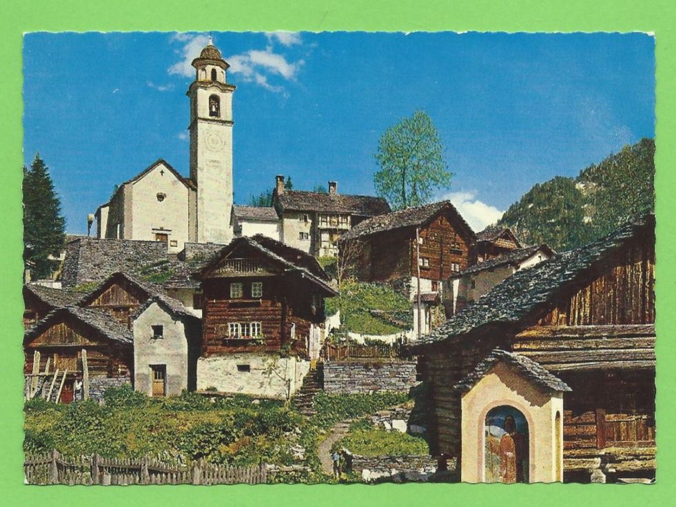 Cartoline postali: Bosco-Gurin – Usato da Zürich venduto da t24_de