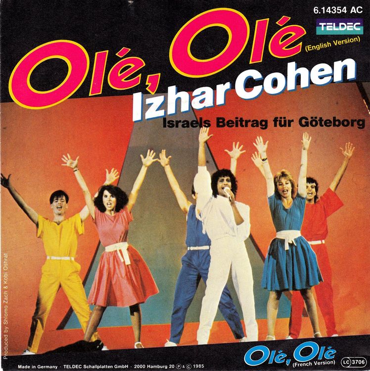 Izhar Cohen Single EurovisionTeilnehmer von 1985 Kaufen auf Ricardo