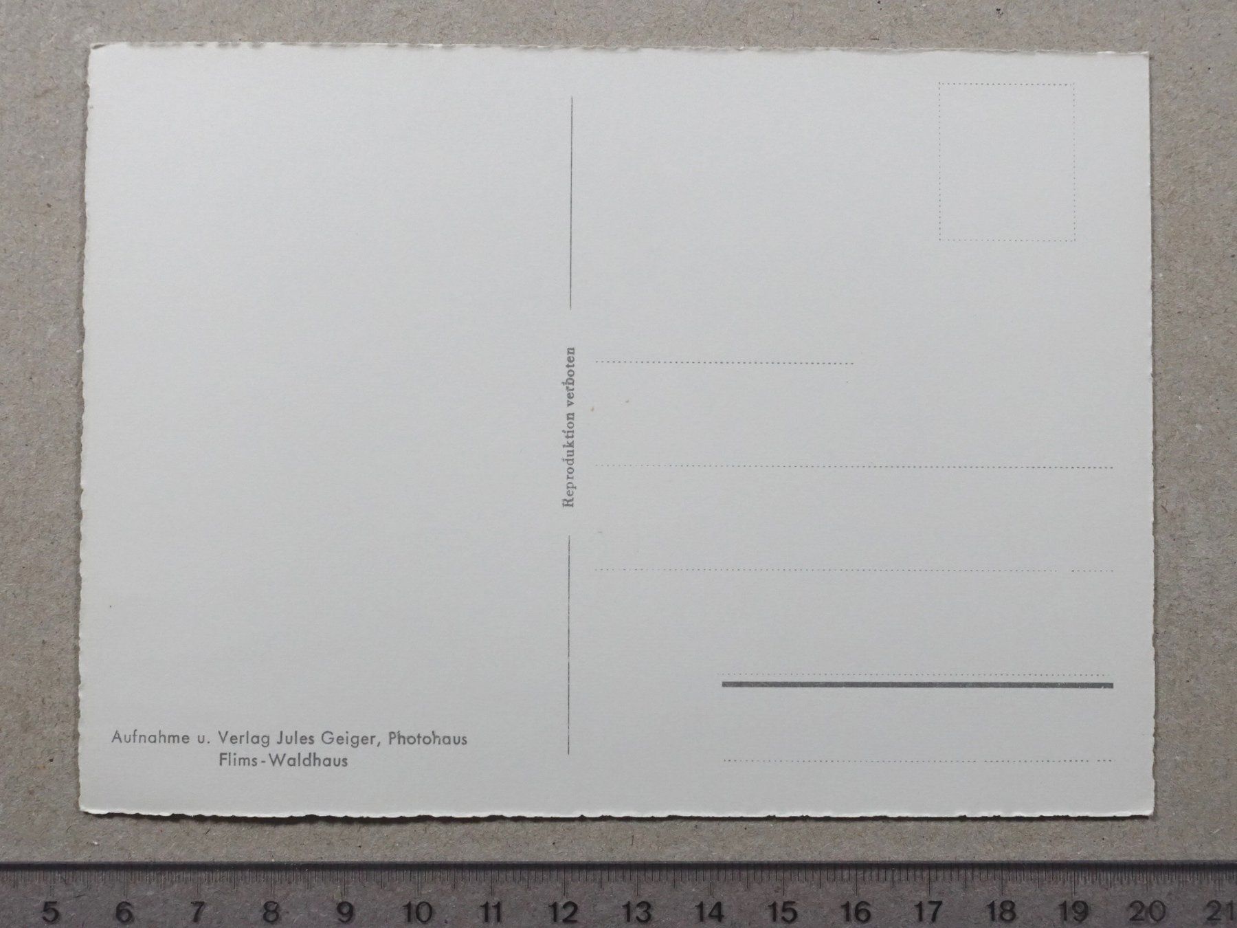 Cartoline postali: Flims - Dorf, Crap San Gion – Usato da Lenzburg venduto da fh1 1