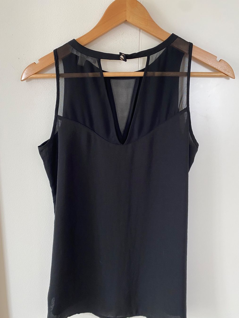 Banana Republic Top: Schickes, ärmelloses Sommer Top, Schwarz – Nuovo (secondo la descrizione) da Oberrieden venduto da mar_8vmz 5