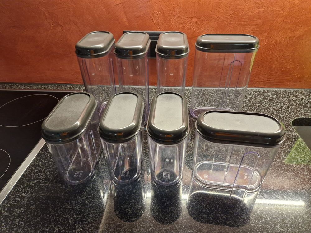 Mwqenxes Lebensmittelbehälter 2 Stück - Luftdichte Aufbewahrung 2,8L Für Nudeln