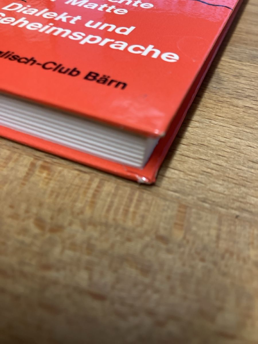 Libri: Buch Matteänglisch 1971  – Usato da Erlenbach im Simmental! venduto da Simmentaler-Perlen 3