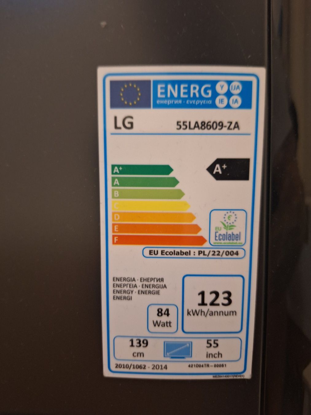 LG Fernseher: LG TV 55" – Gebraucht aus Dättwil AG von mei_nds6 1