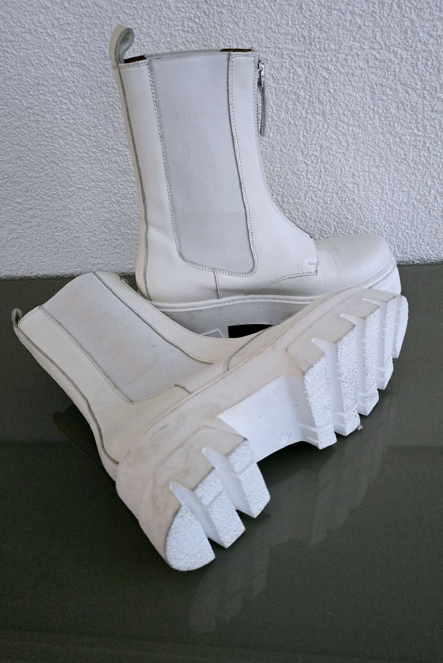 Scarpe da donna: Stiefelette ennequadro weiss 37 Leder – Nuovo (secondo la descrizione) da Untereggen venduto da cla_kb2w 3