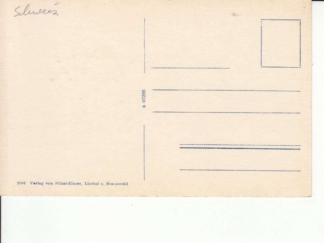 Cartoline postali: Braunwald ca. 1930 – Usato da Bürglen TG venduto da StampGraf 1