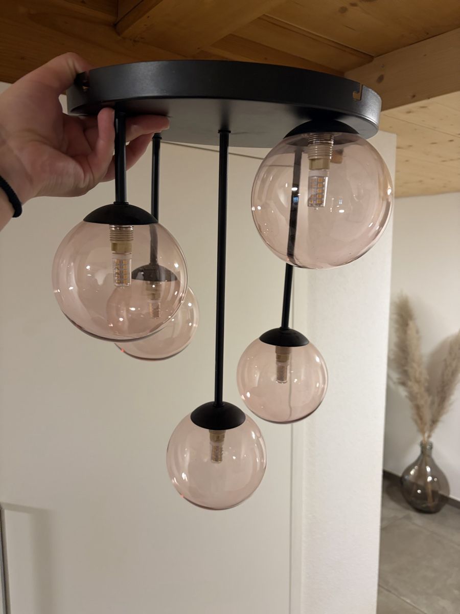 Lustres & lampes de plafonds: Deckenleuchte Rosa – D'occasion à Oberbalm par Wiederliebe