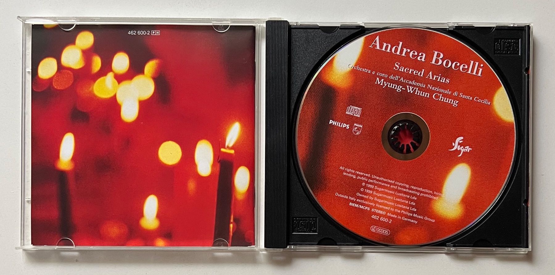 CD: Andrea Bocelli / Sacred Arias – Usato da Näfels venduto da rottabi 2